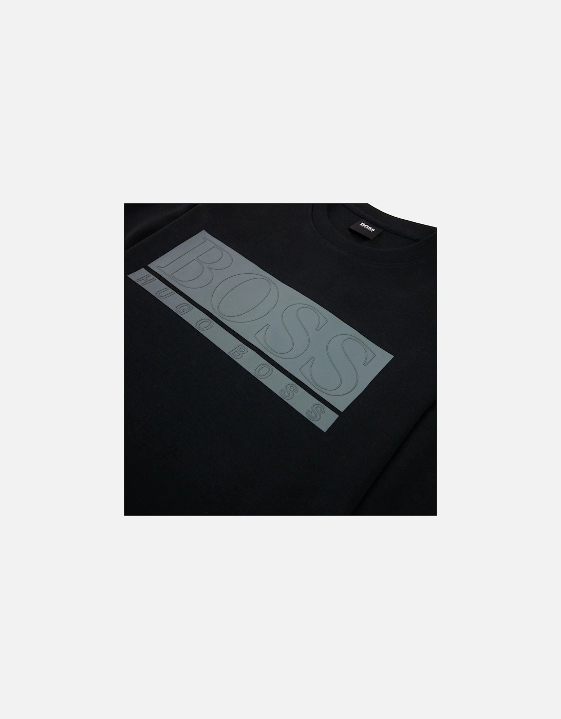 Block Logo Sweatshirt Black 001