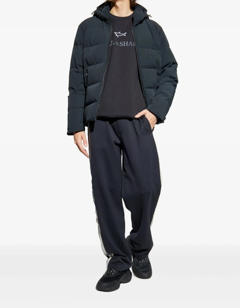 Typhoon Hooded Down Jacket Navy