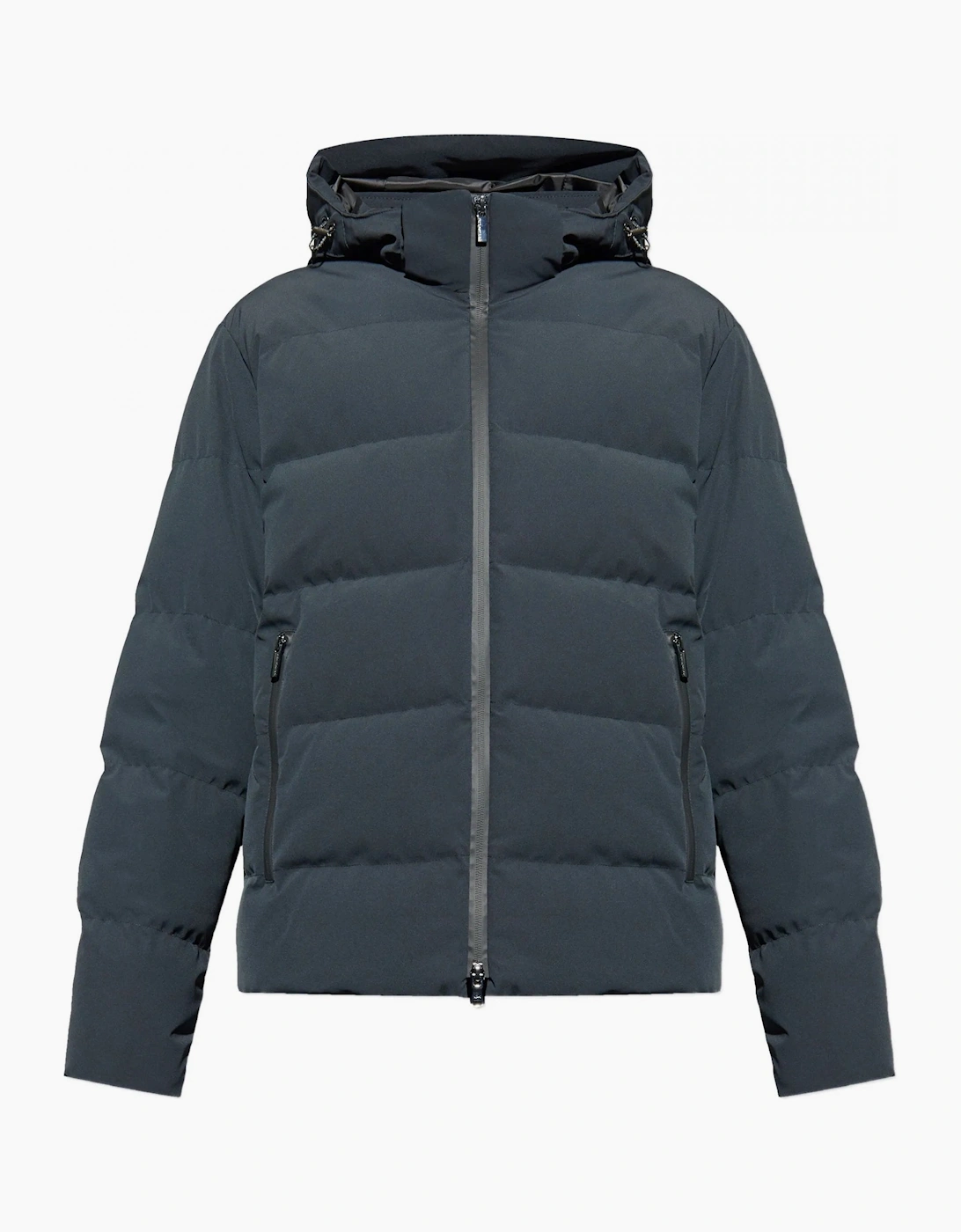 Paul & Shark Paul & Shark Men's Typhoon Hooded Down Jacket Black