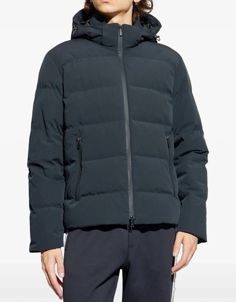 Typhoon Hooded Down Jacket Navy