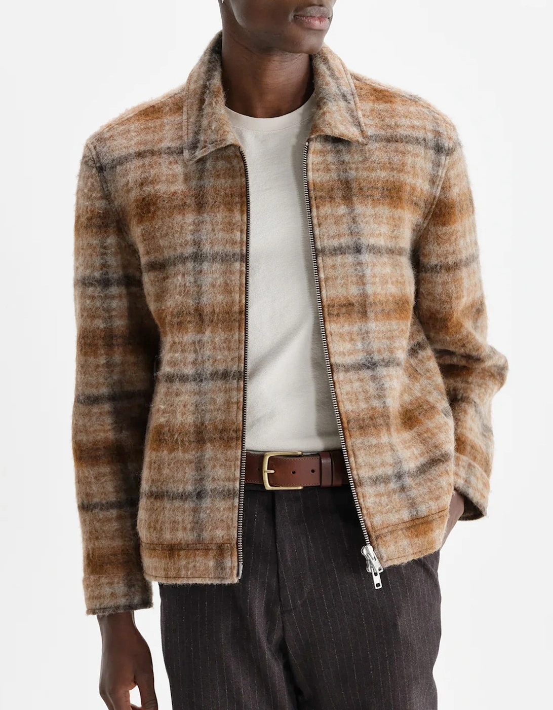 Heath Jacket Drawn Check