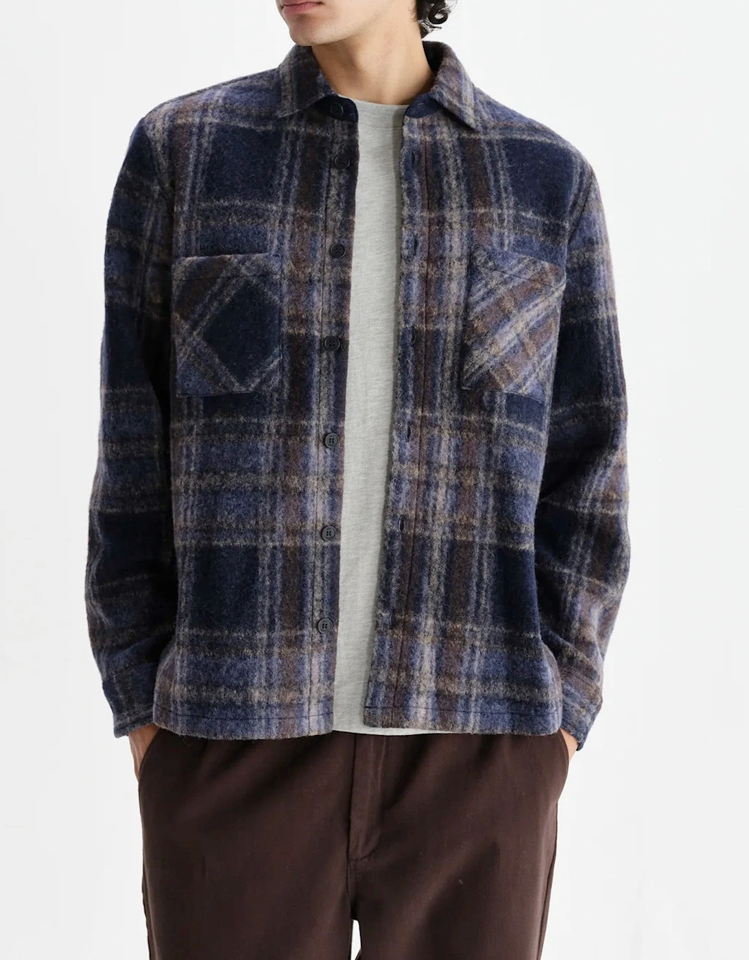 Whiting Wool Blend Check