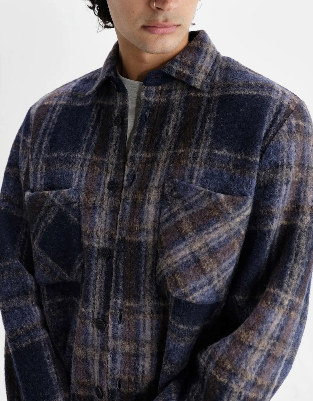 Whiting Wool Blend Check