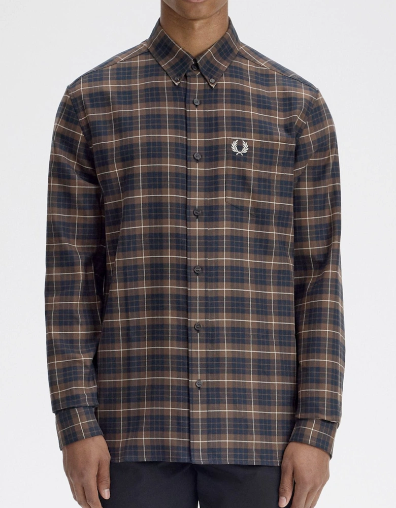 Brushed Twill Tartan Shirt