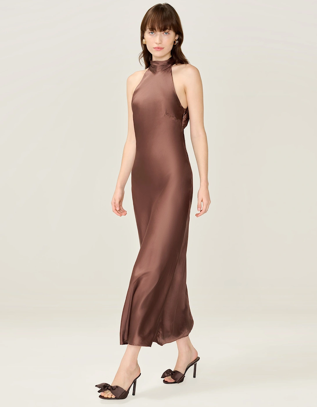 Seychelles Dress in Chocolate