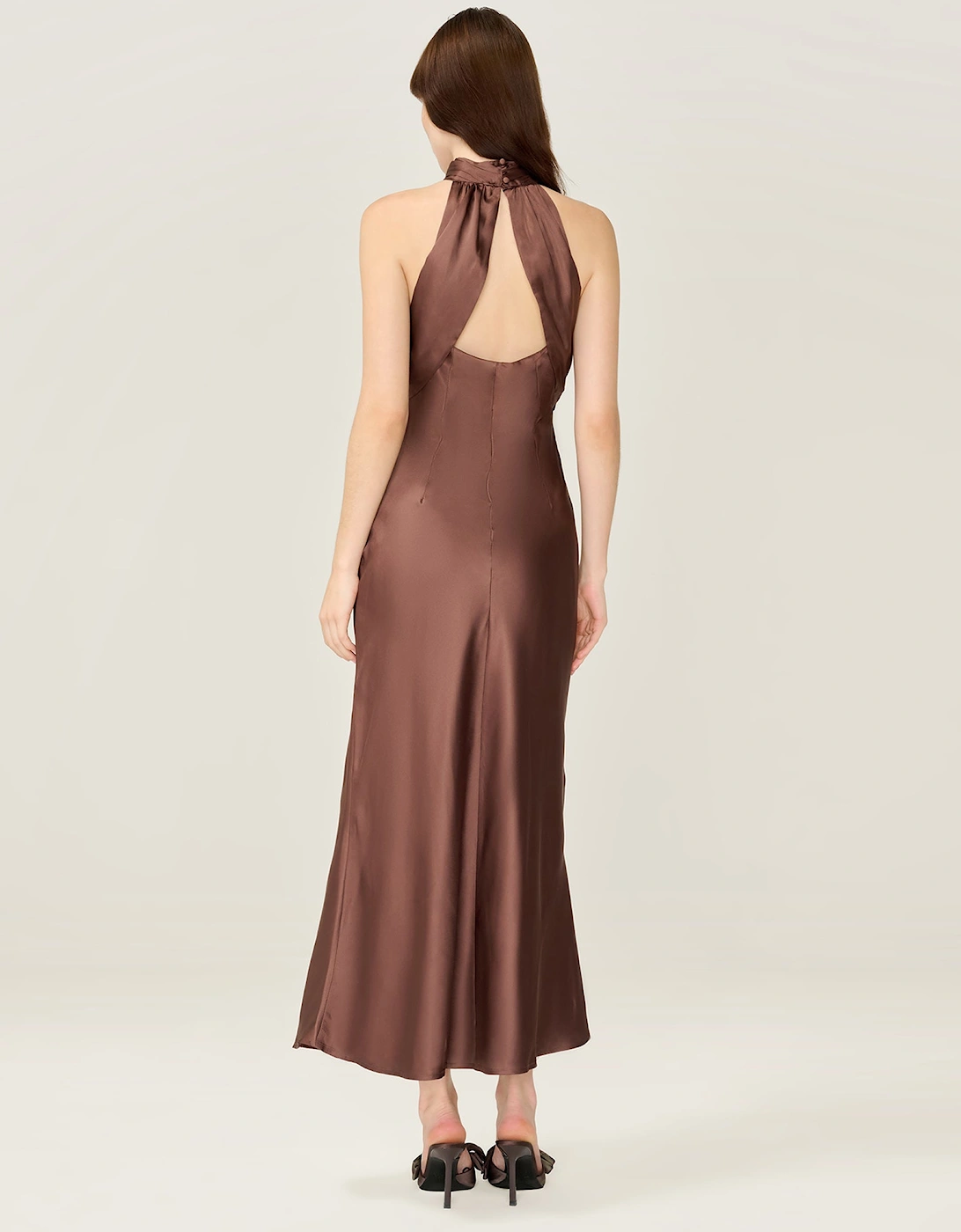Seychelles Dress in Chocolate