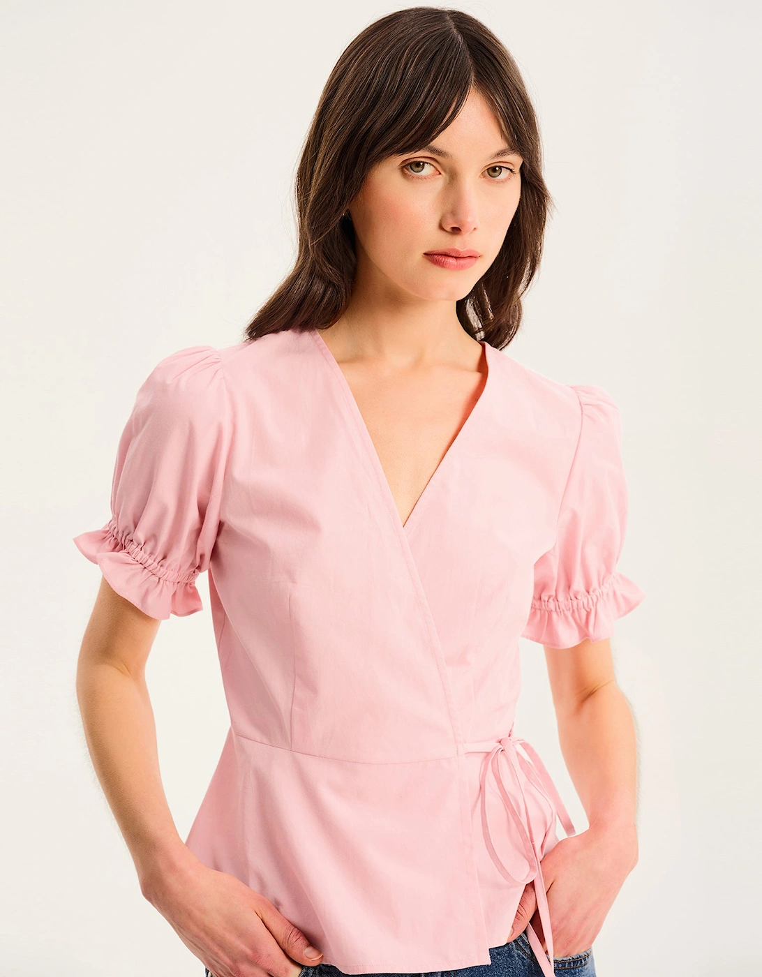 Omnes Women's Angelina Top in Pink - Size: 8