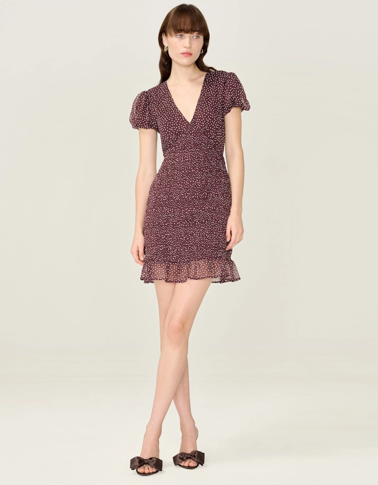 Kristen Dress in Chocolate