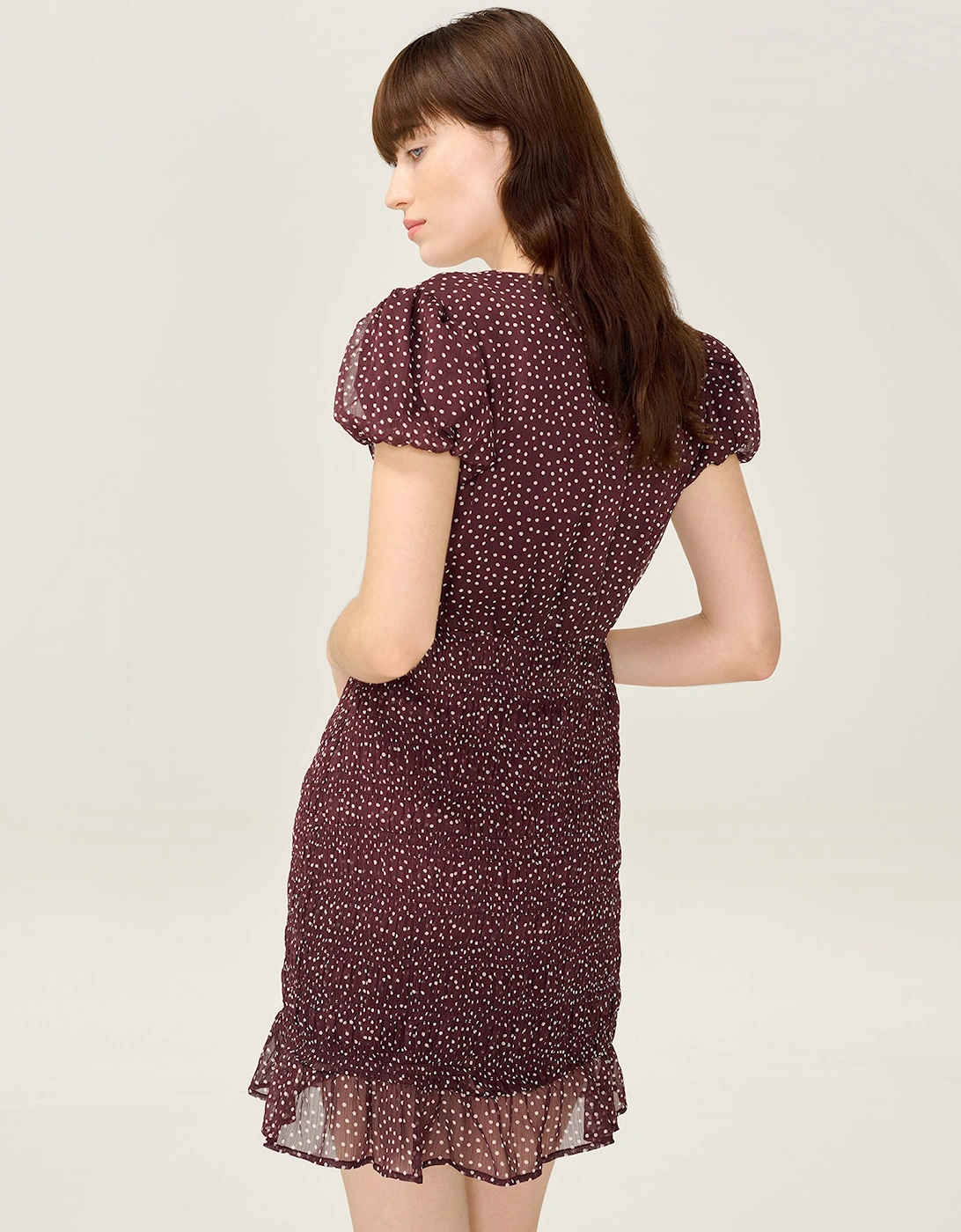 Kristen Dress in Chocolate