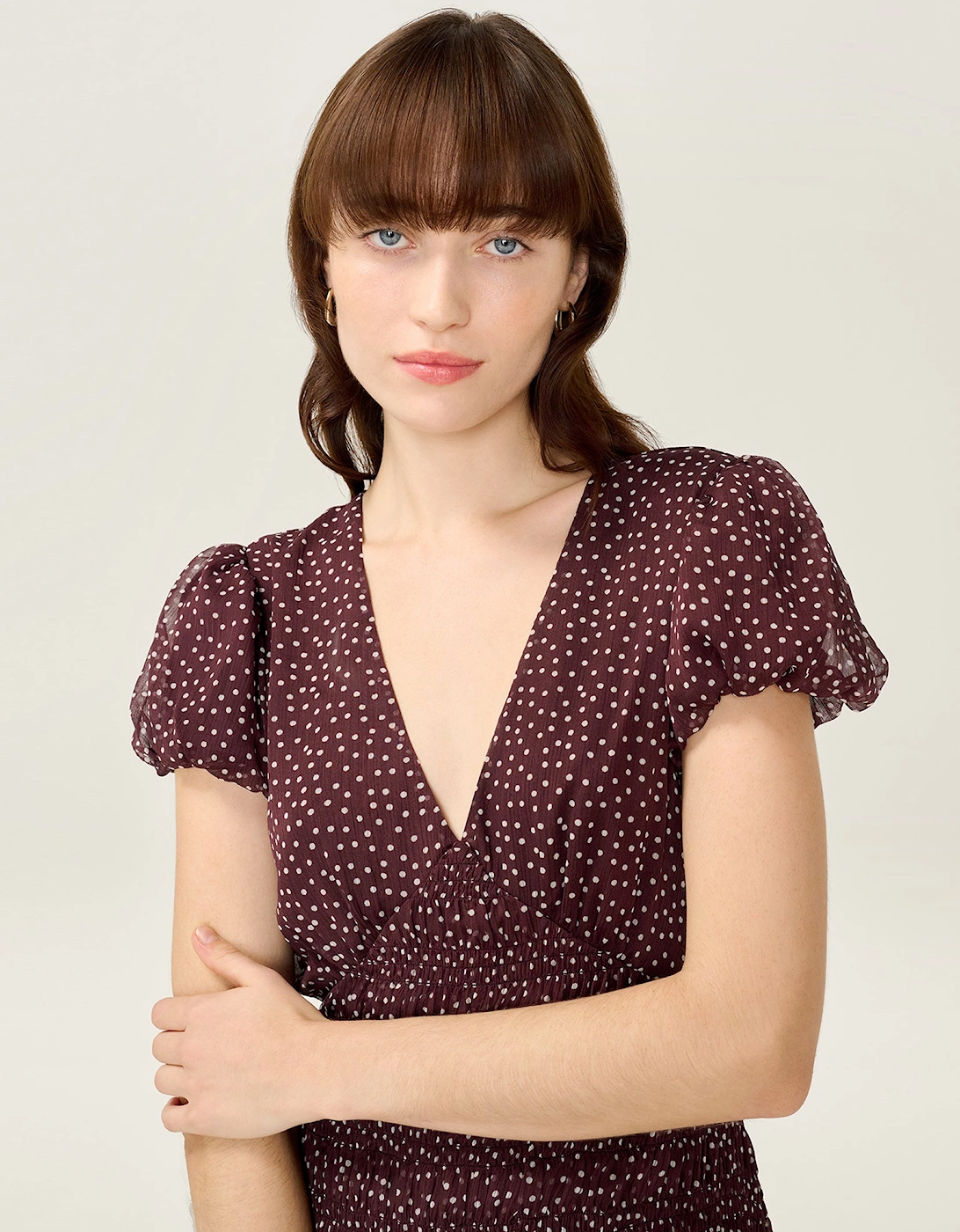 Kristen Dress in Chocolate