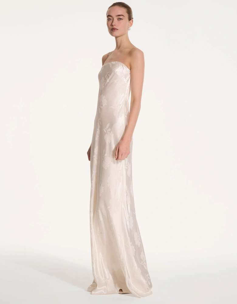 Sicily Dress in Ivory