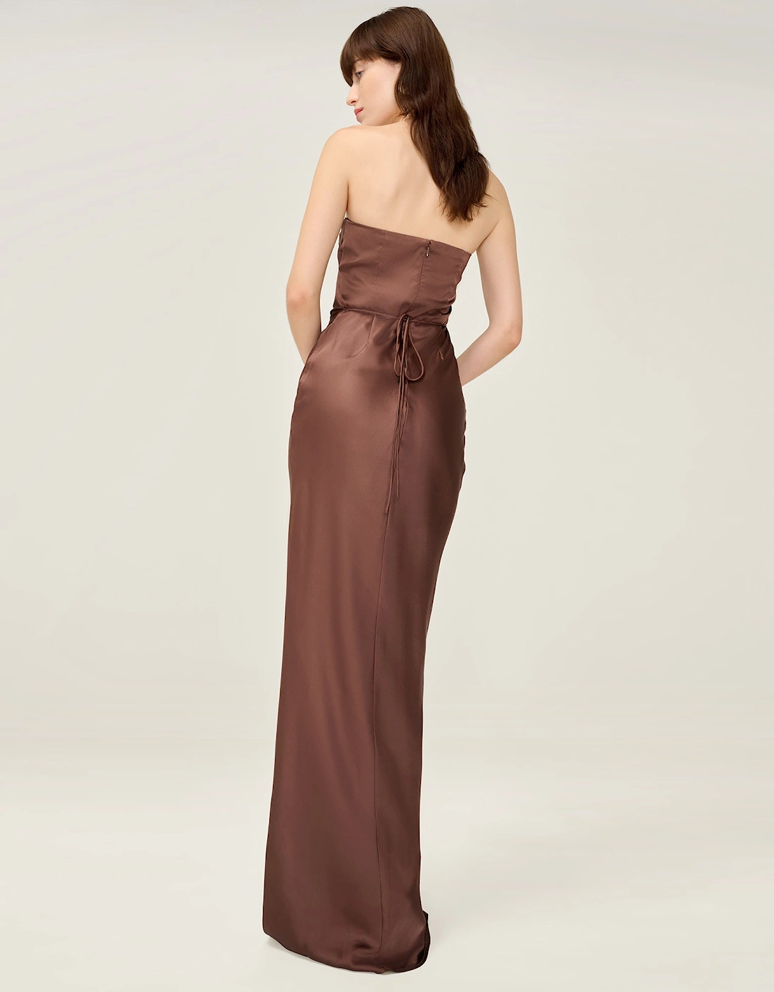 Amdra Dress in Chocolate