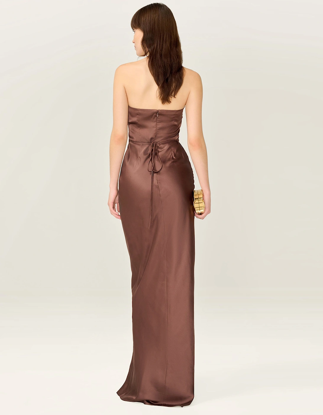 Amdra Dress in Chocolate
