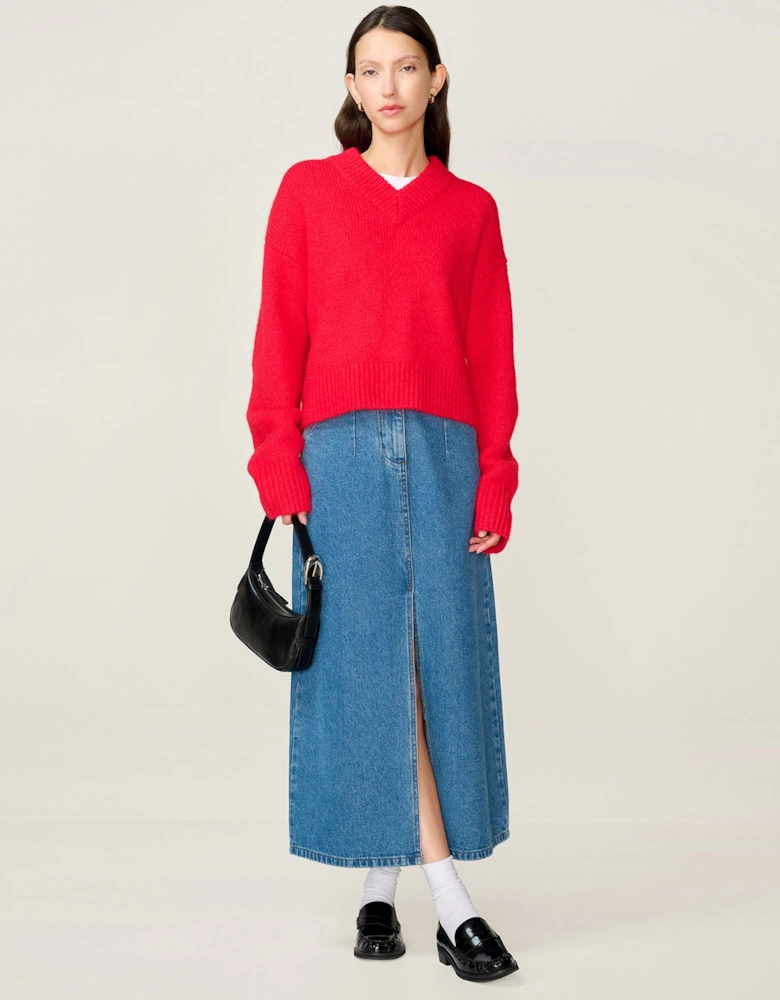 STUDIO Daria Jumper in Red