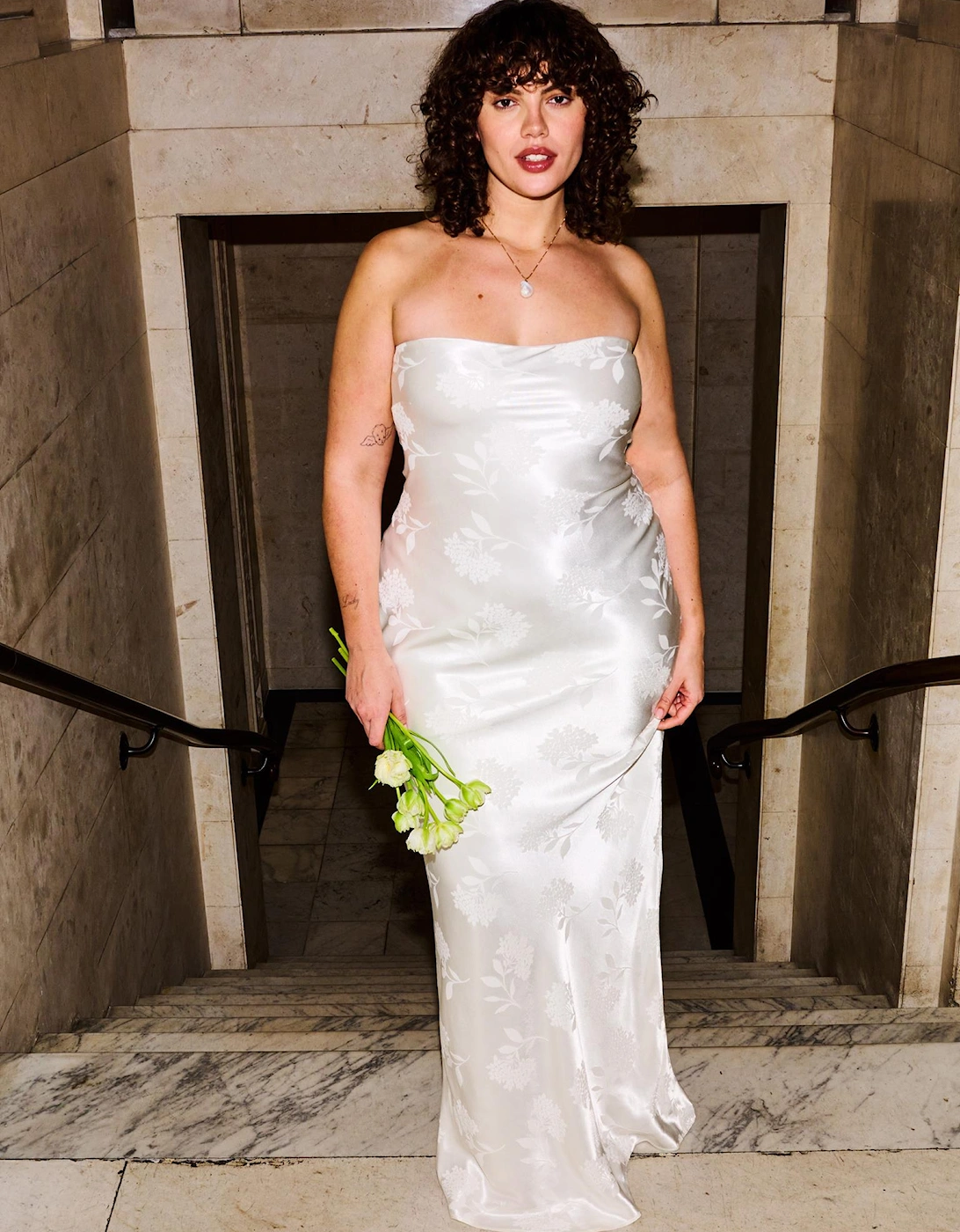 Sicily Dress in Ivory