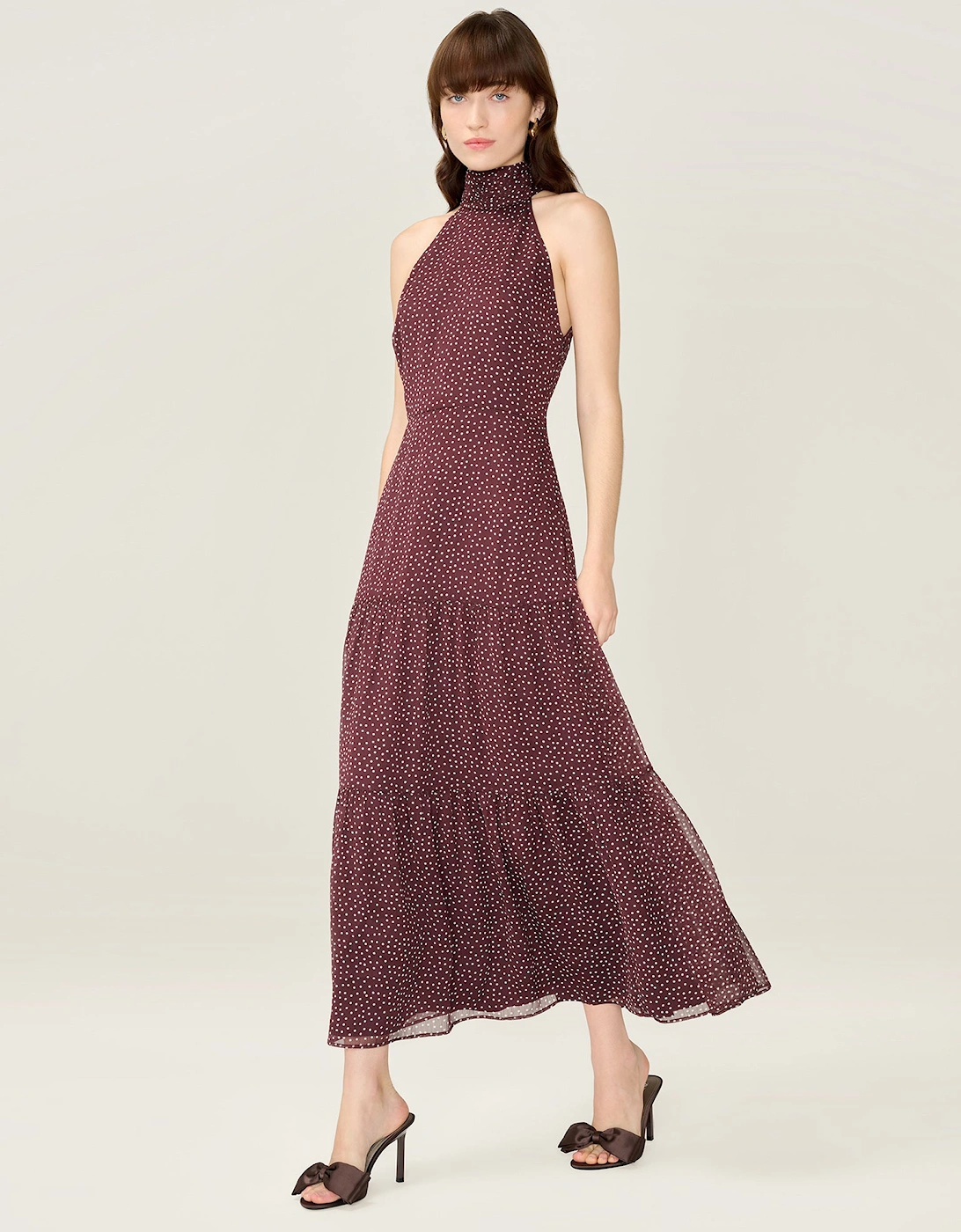 Romeo Dress in Chocolate