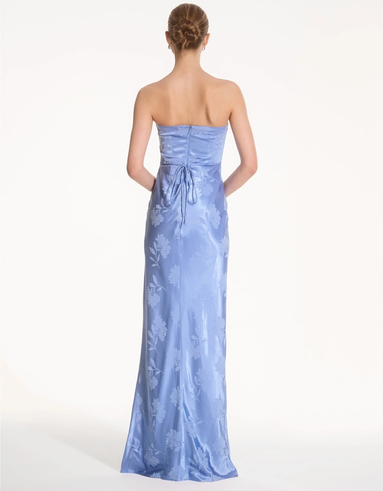 Amdra Maxi Dress in Blue