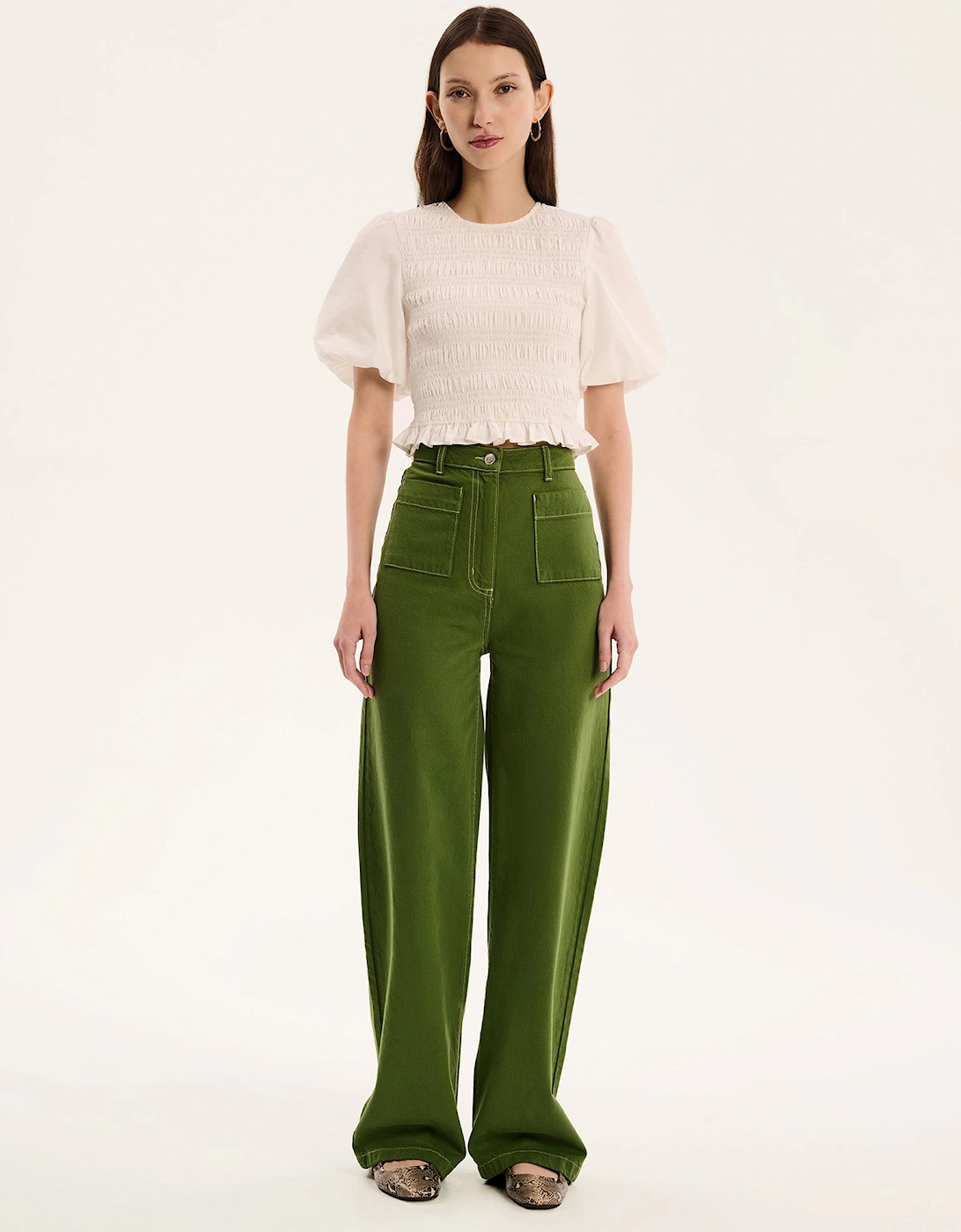 Nicolla Top in White, 6 of 5