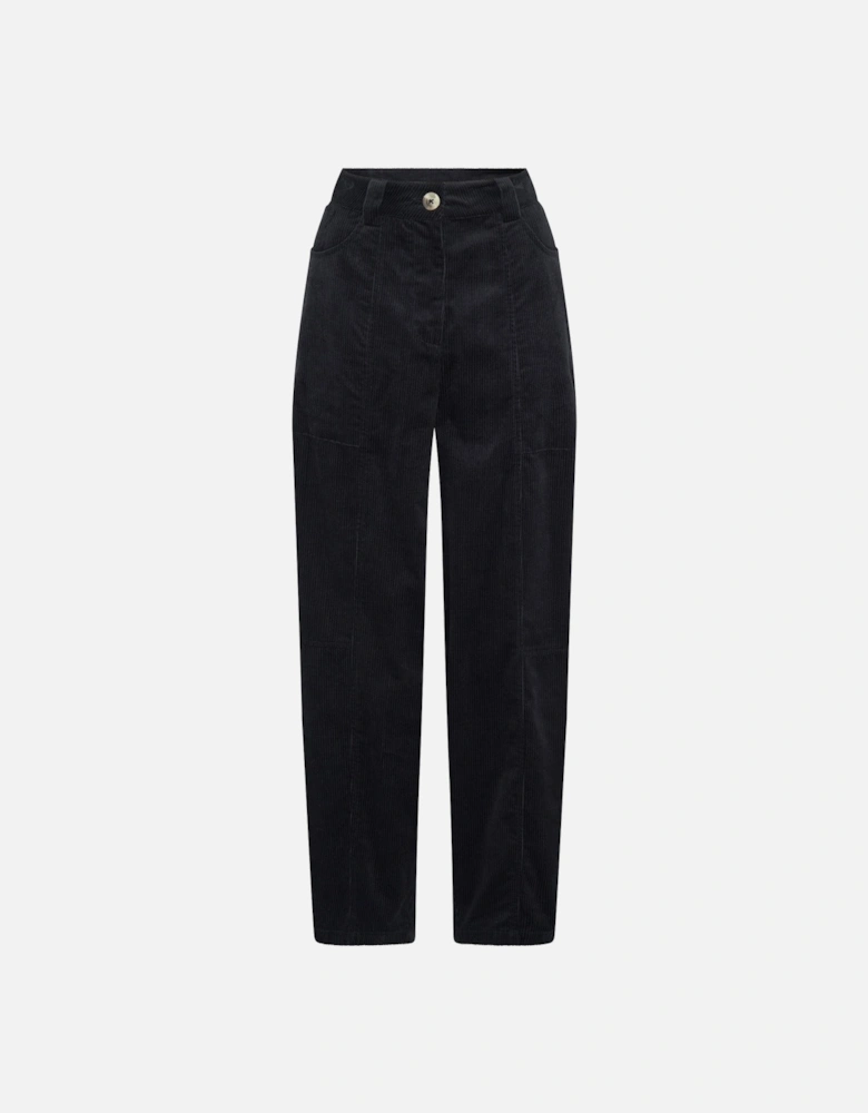 Kai Cord Trouser in Black