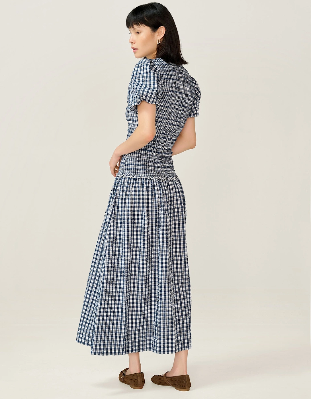 Aria Check Dress