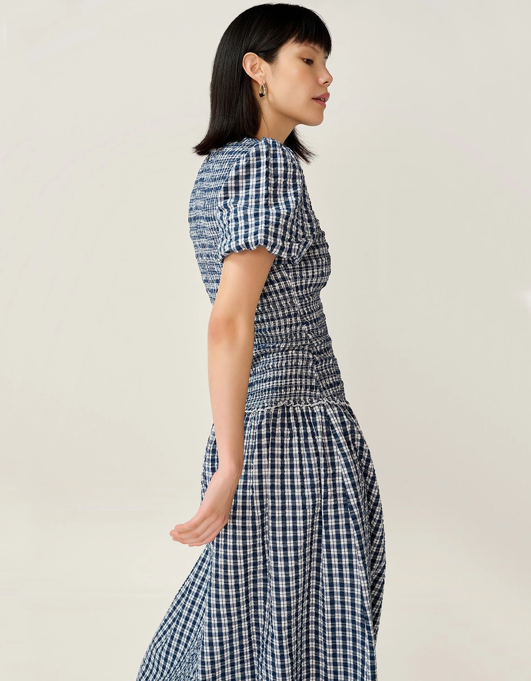 Aria Check Dress