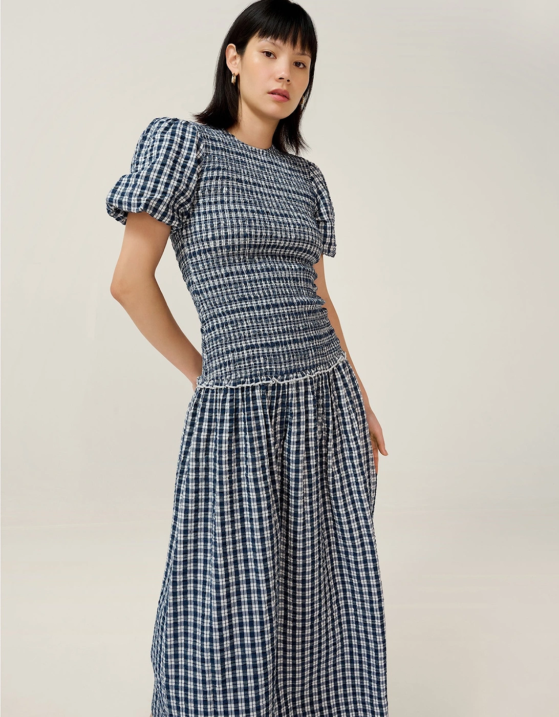 Aria Check Dress