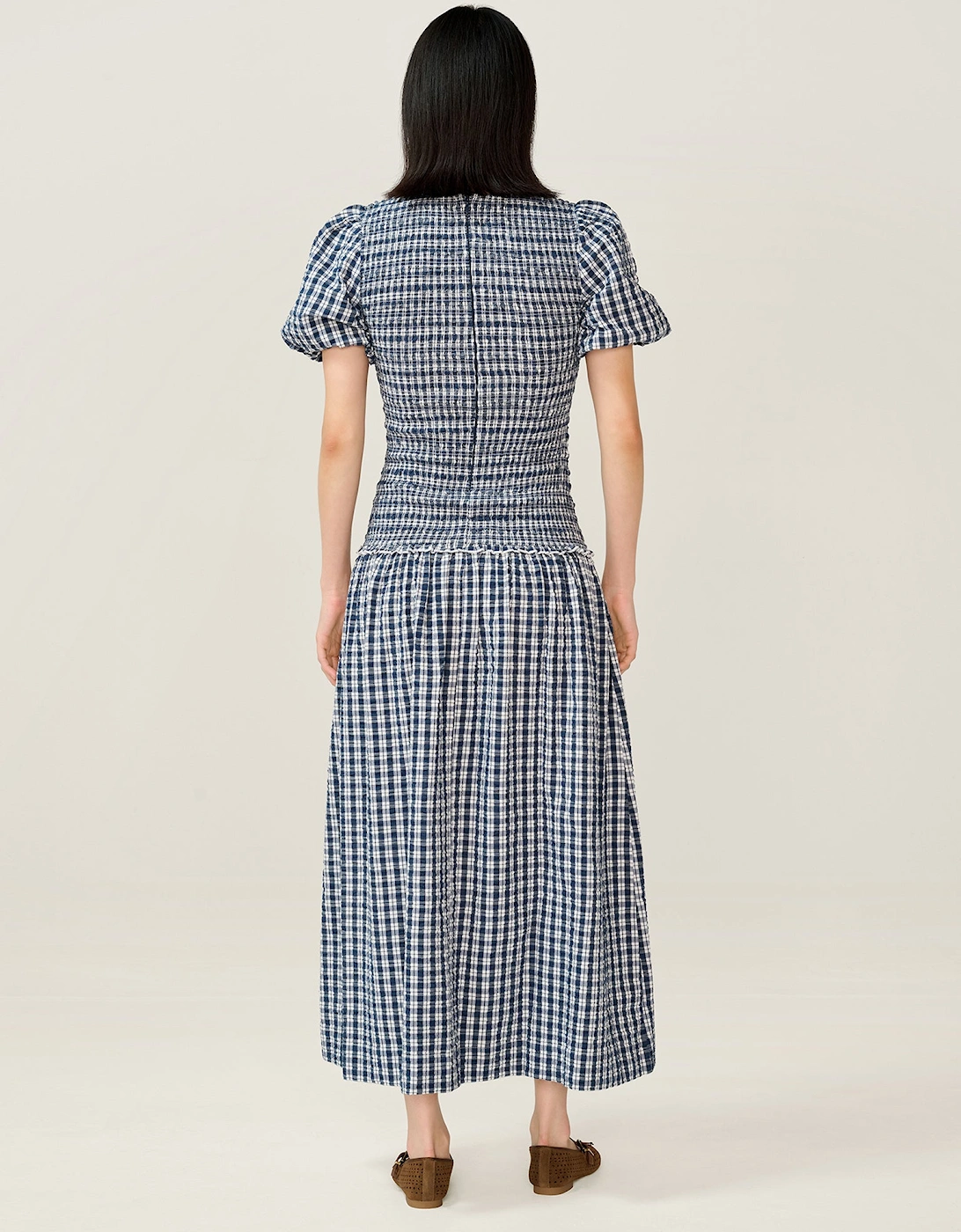 Aria Check Dress