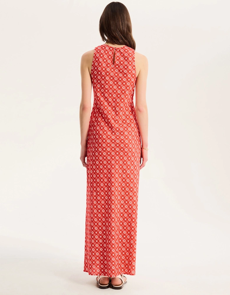 Torin Floral Gingham Dress