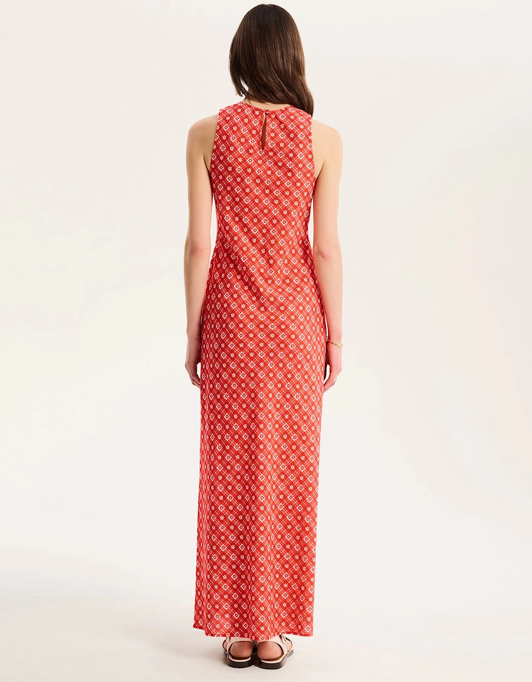 Torin Floral Gingham Dress