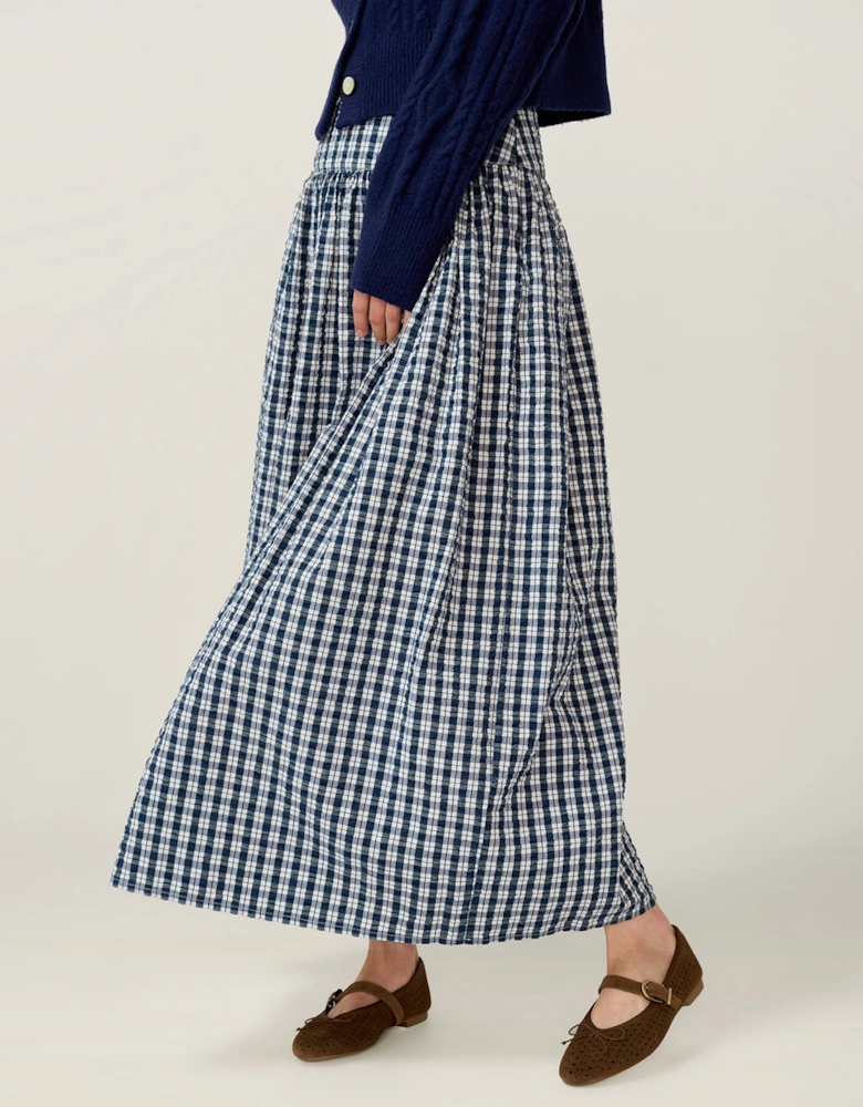 Darcie Check Skirt