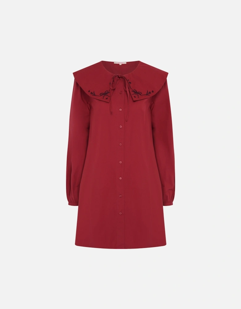 Sloane Dress in Merlot