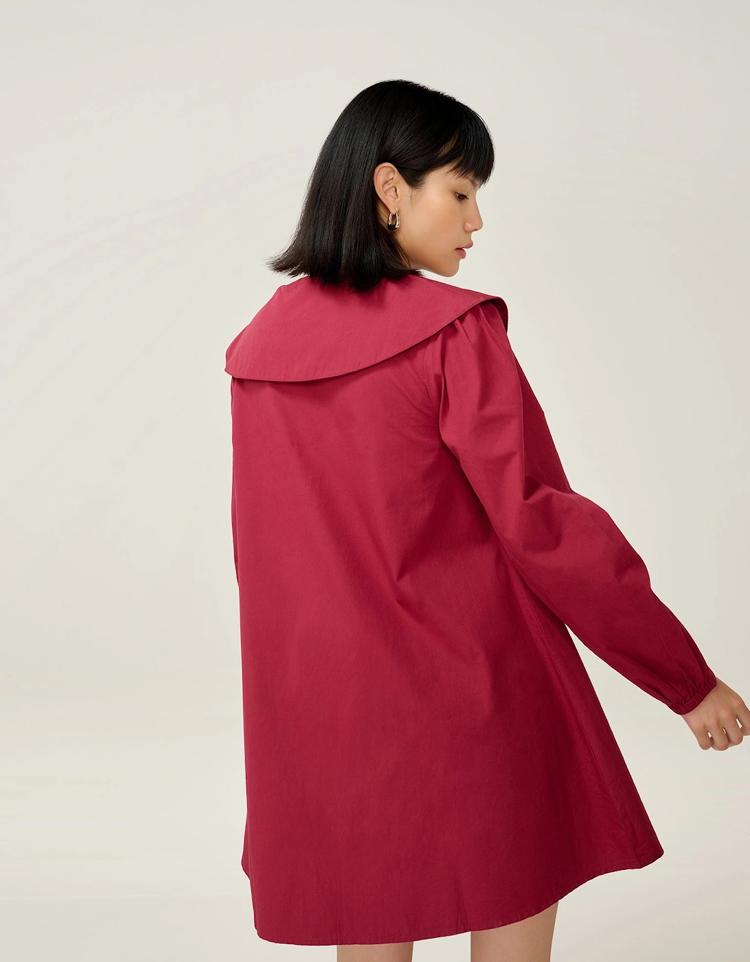 Sloane Dress in Merlot