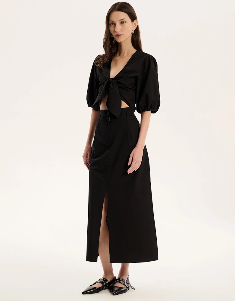 Olive Skirt in Black