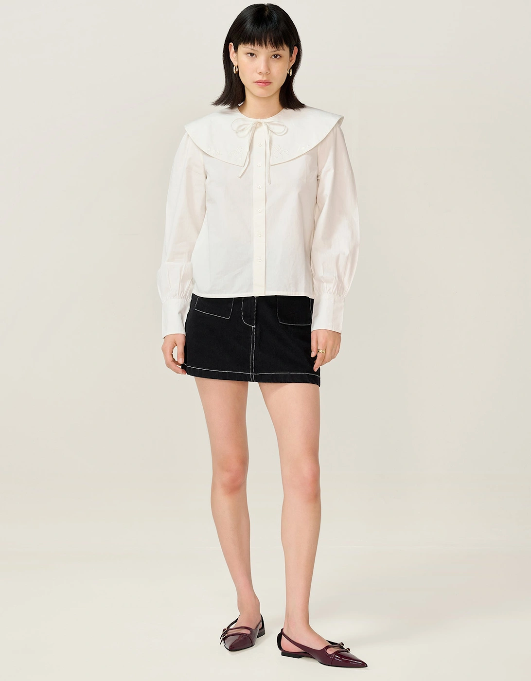 Helena Top in White, 9 of 8