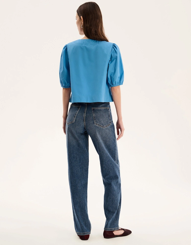 Apollo Blouse in Blue