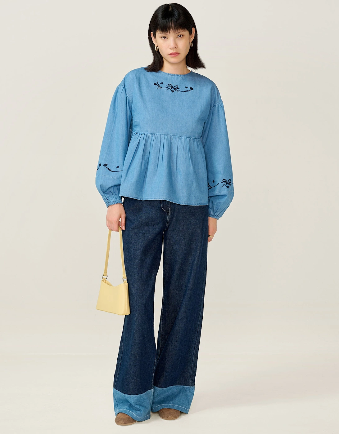 Elma Blouse in Chambray, 8 of 7
