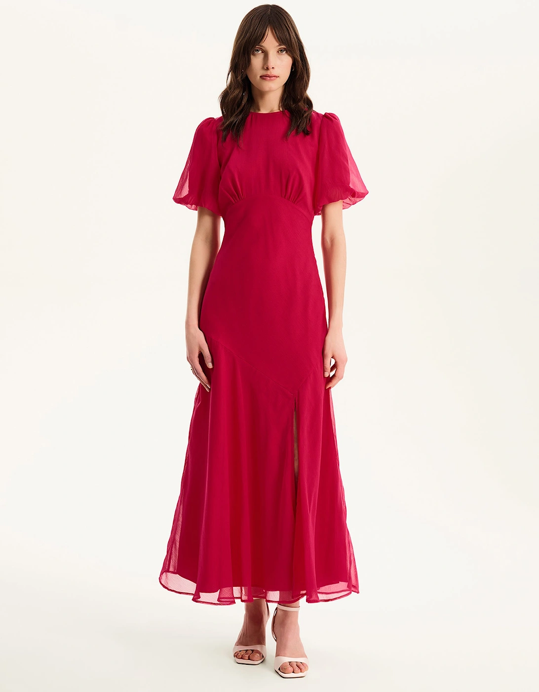 Nola Dress  in Magenta, 6 of 5