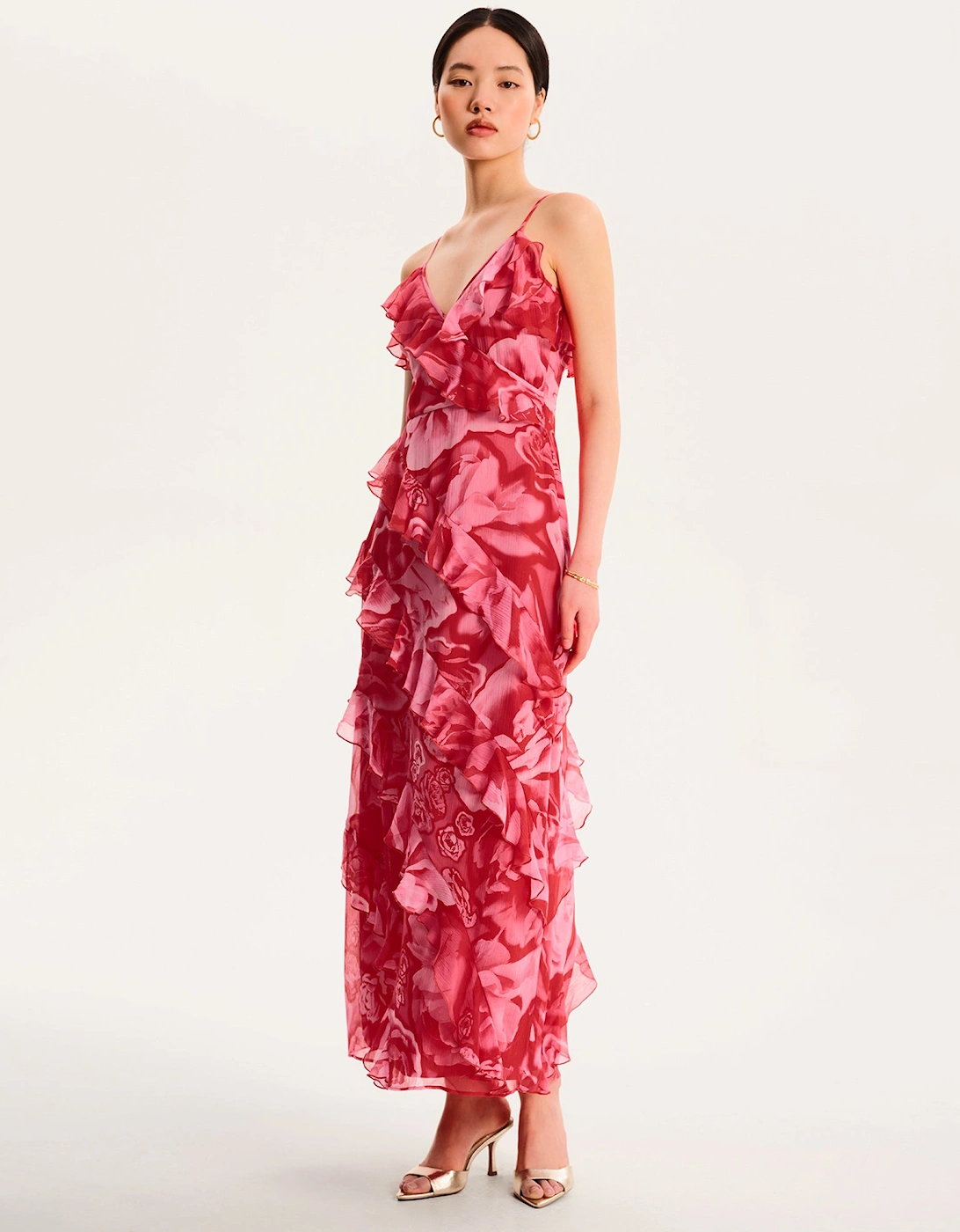Missy Dress in Floral Red, 6 of 5