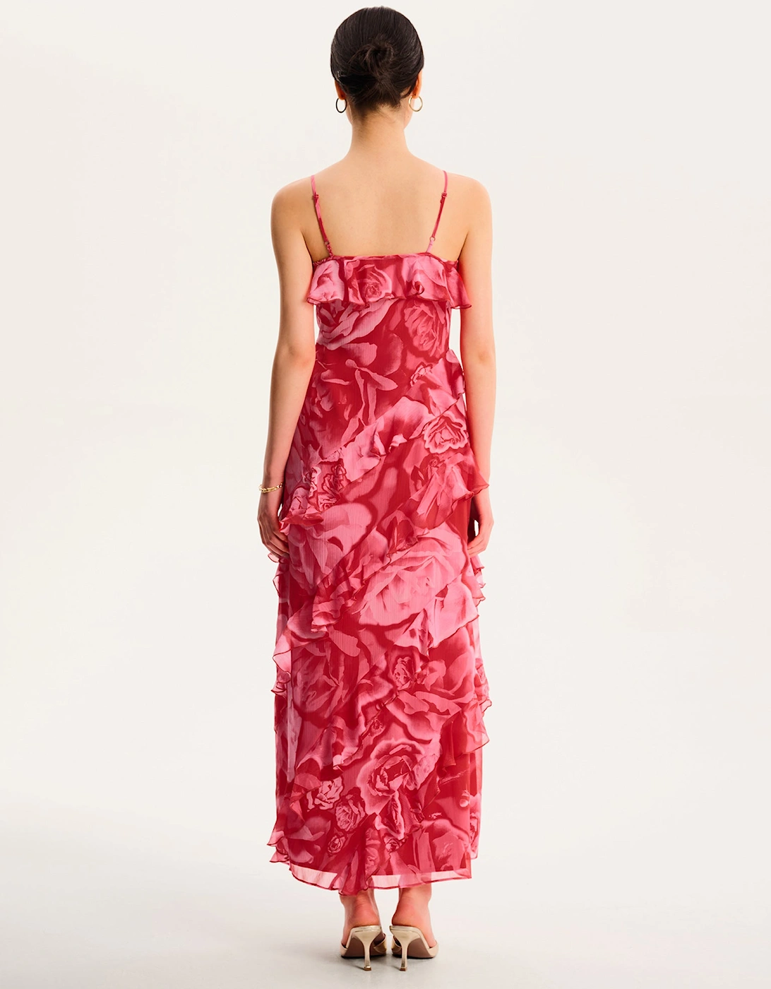 Missy Dress in Floral Red