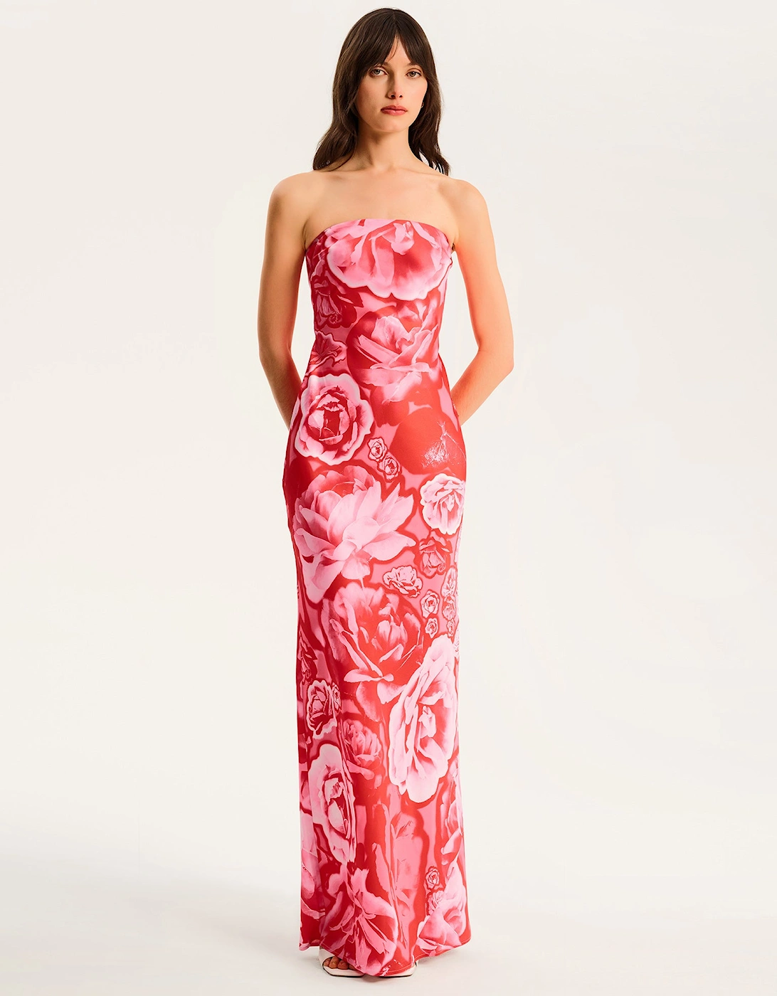 Amdra Maxi Dress in Red Floral, 5 of 4