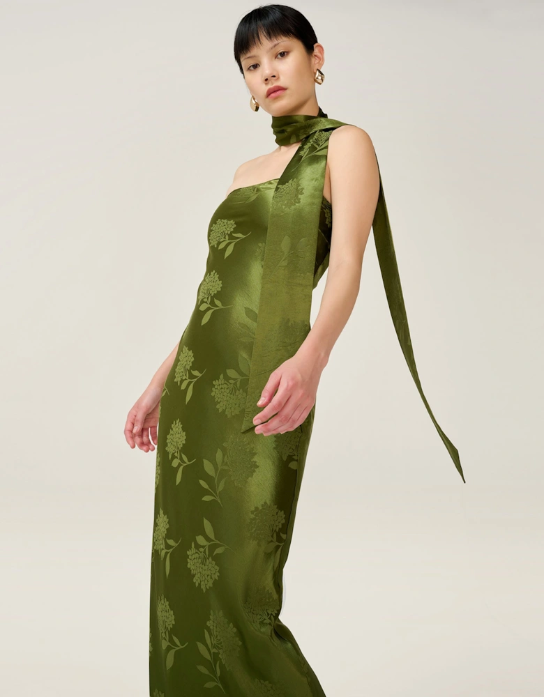 Myla Dress in Pear Green
