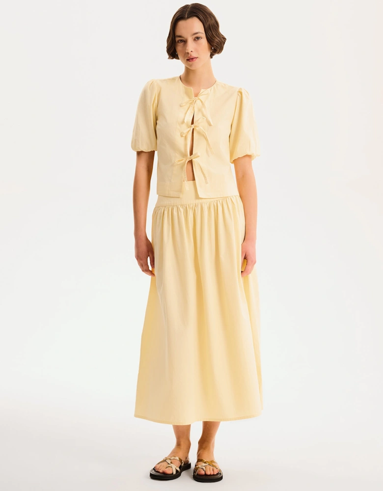 Apollo Blouse in Butter Yellow