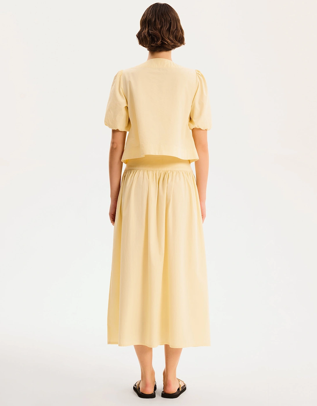 Apollo Blouse in Butter Yellow