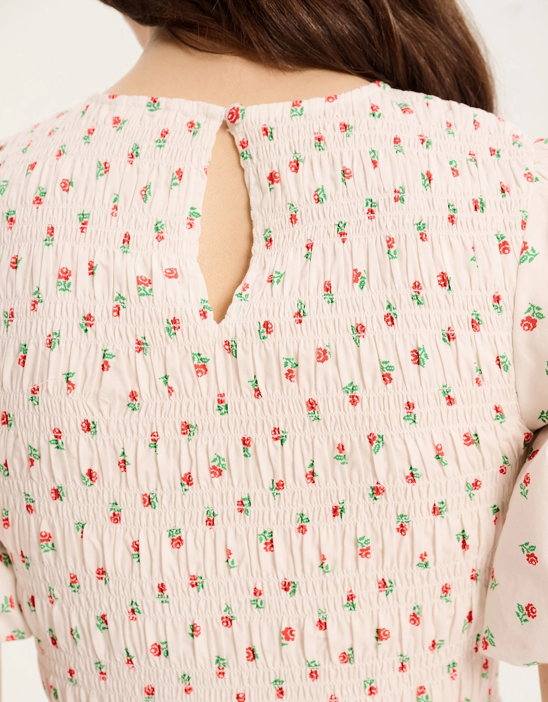 Terri Midi Dress in White