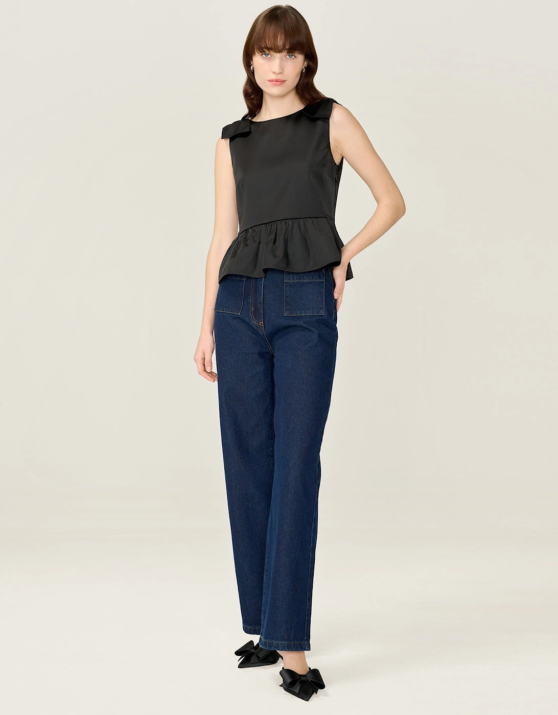 Keelee Top in Black, 7 of 6