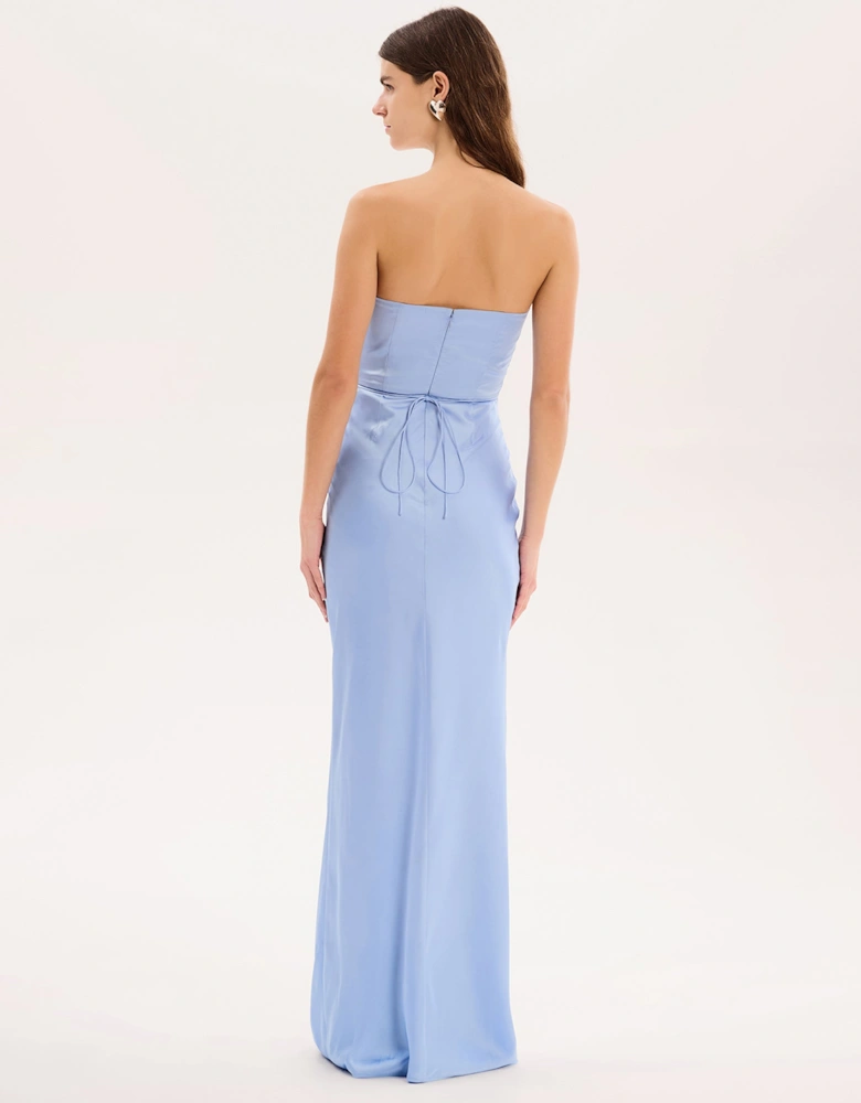 Amdra Maxi Dress in Light Blue