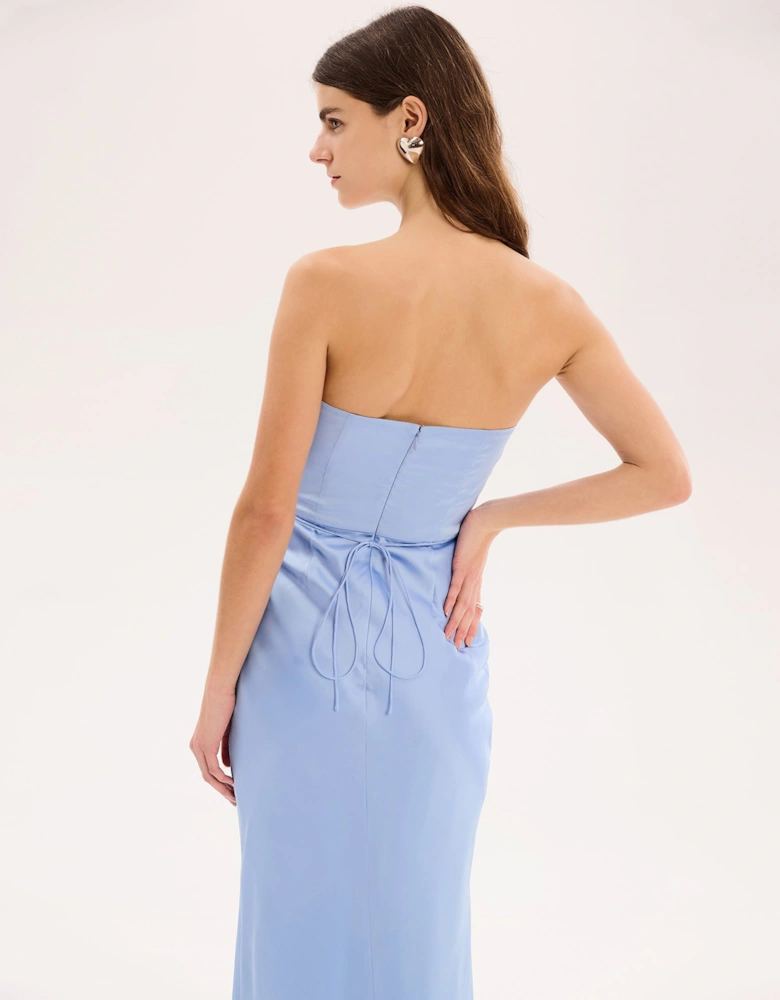 Amdra Maxi Dress in Light Blue