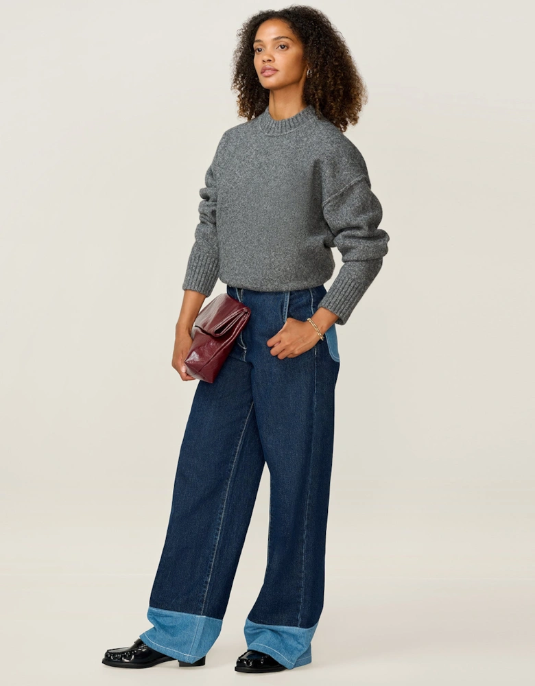 Clementine Jumper in Grey Marl