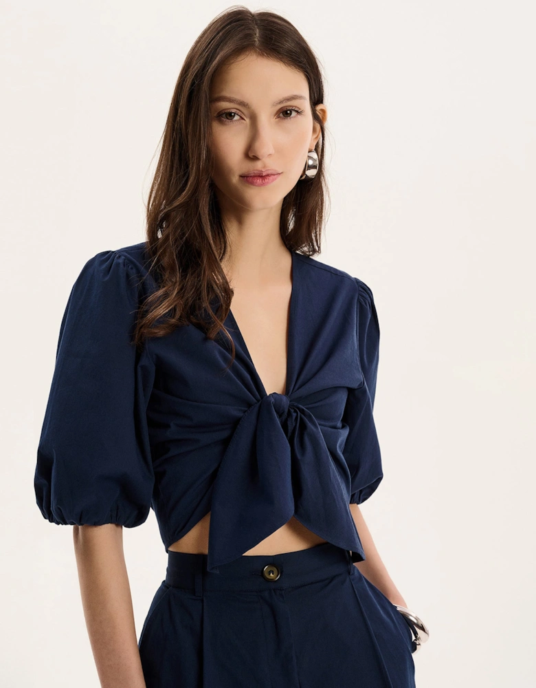 Karina Top in Navy