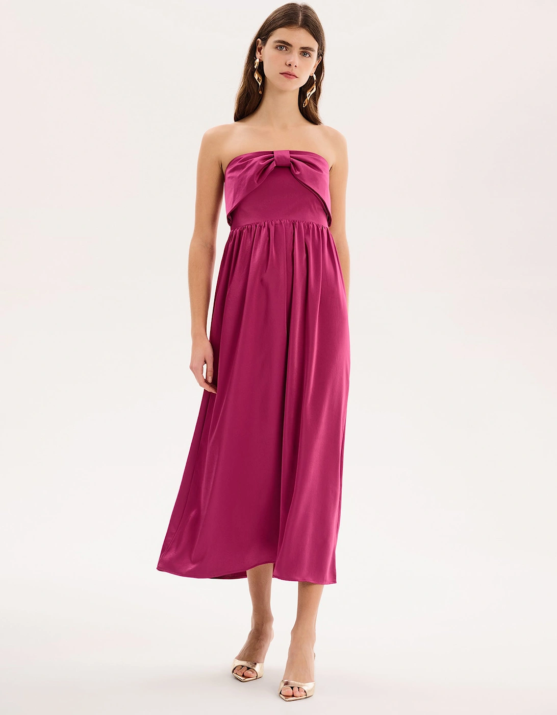 Millie Dress in Magenta, 6 of 5